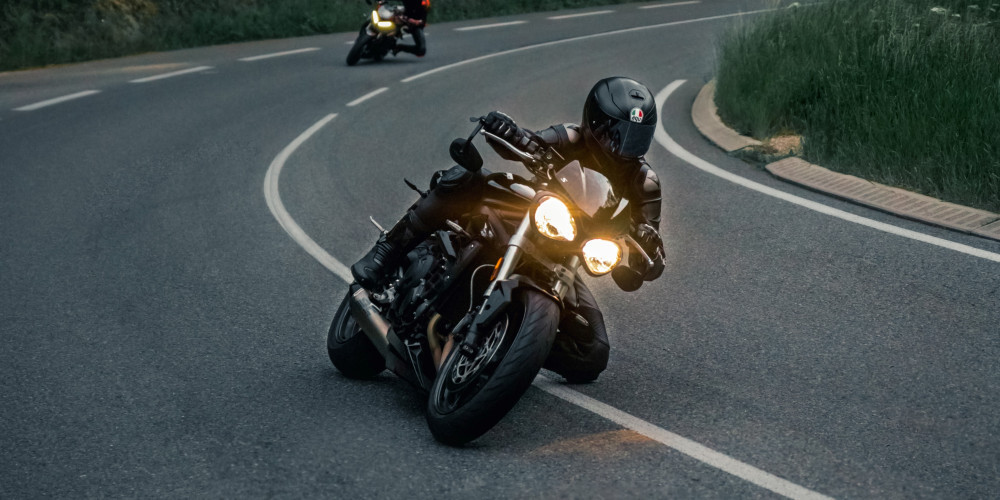 Motorradfahren im Sommer